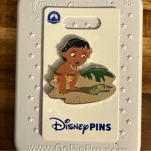 Disney Baby Moana with Turtle Pin